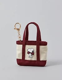 AE Snoopy Mini Tote Keychain