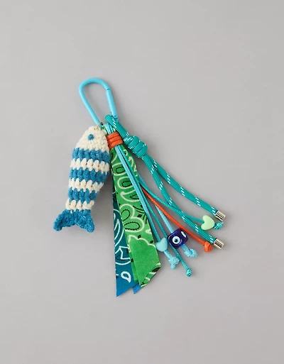 AE Fish Bandana Bag Charm