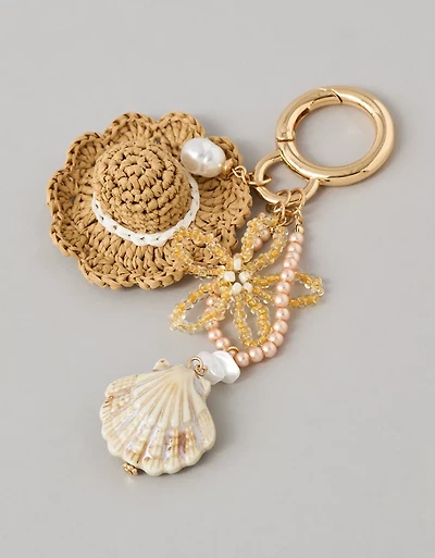 AE Straw Hat Bag Charm