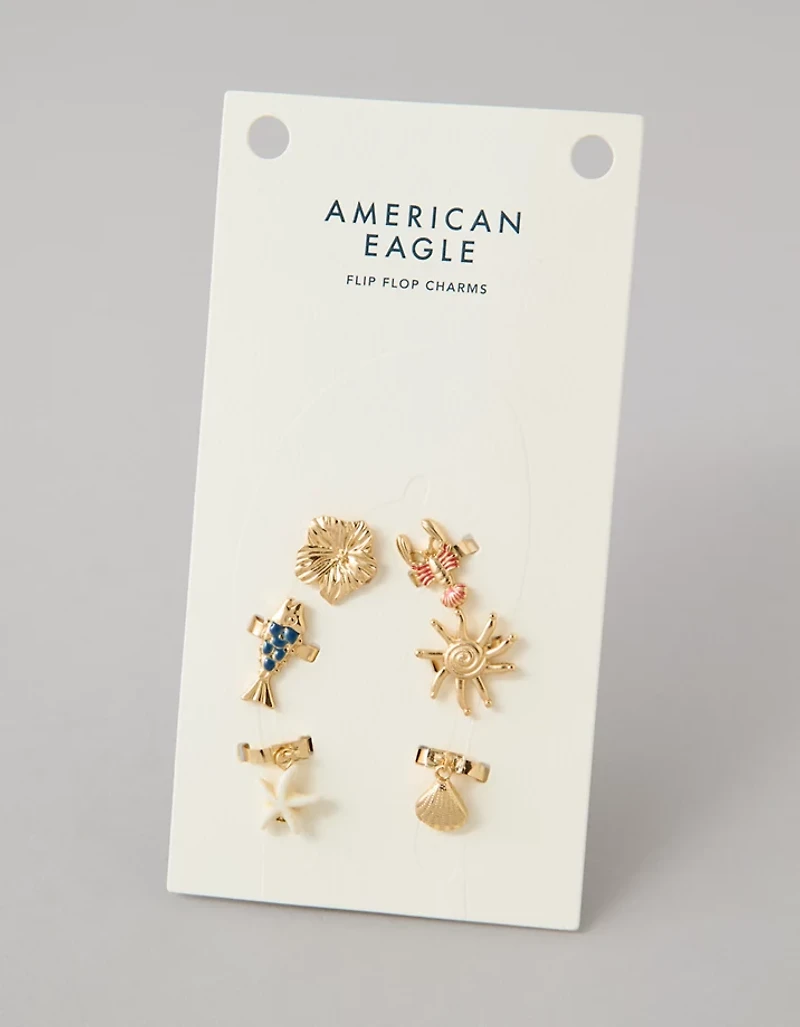 AE Summer Flip Flop Charms 6-Pack