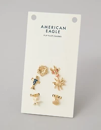 AE Summer Flip Flop Charms 6-Pack