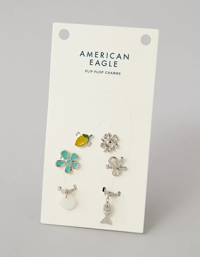 AE Summer Flip Flop Charms 6-Pack