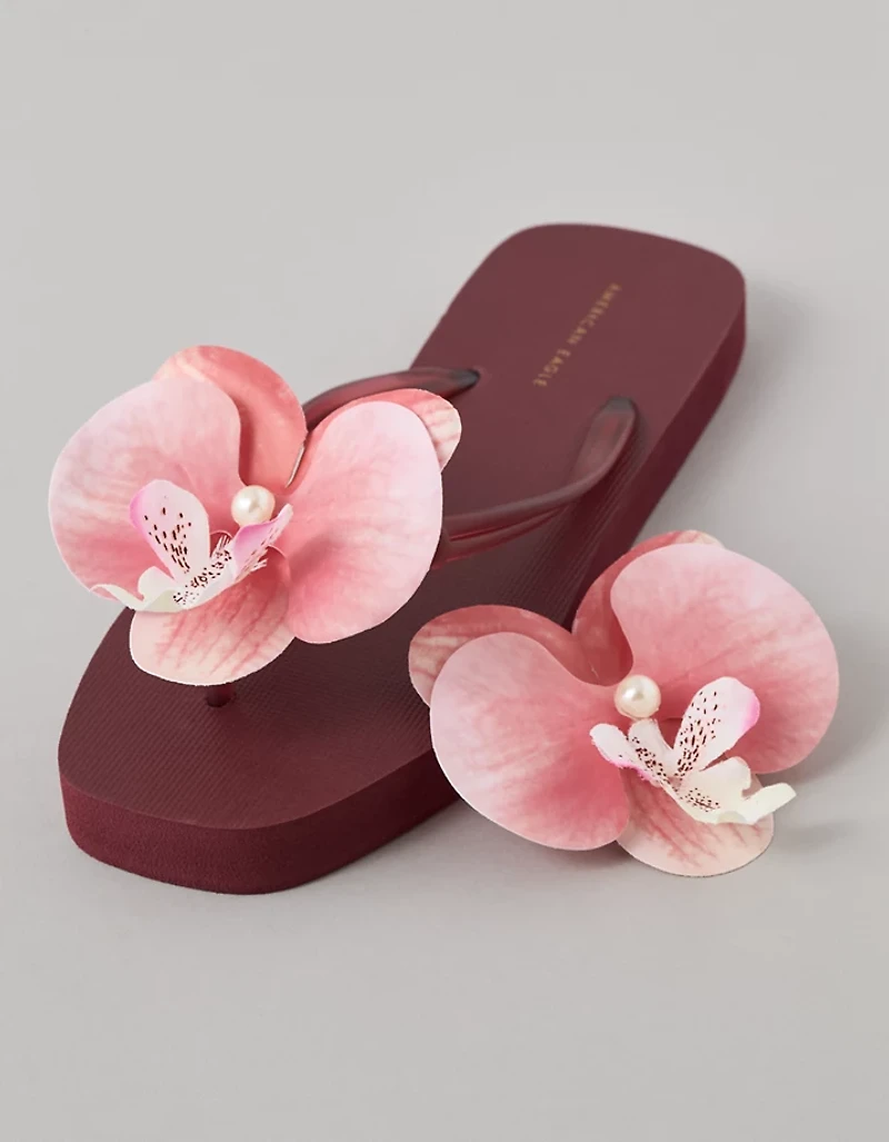 AE Hibiscus Flip Flop Charms 2-Pack