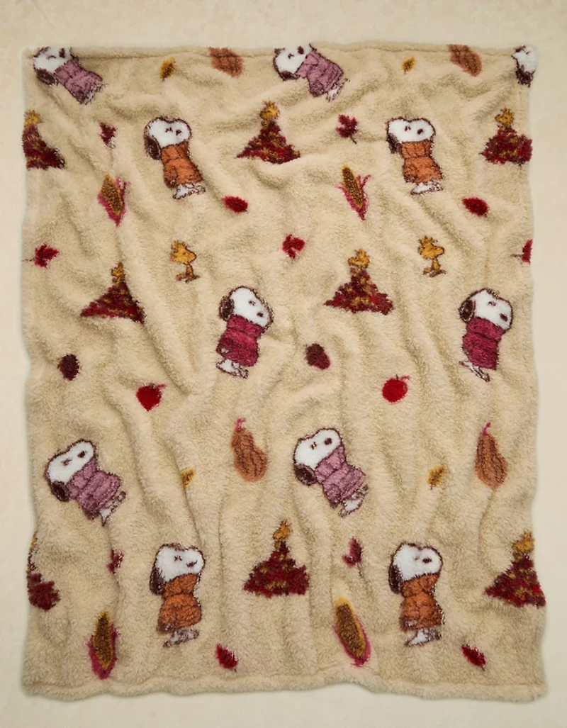 AE Snoopy Sweater Blanket
