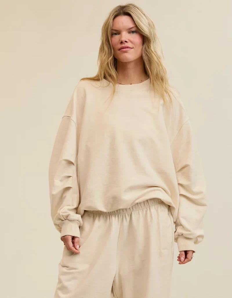 Aerie Jet Setter Crew Sweatshirt