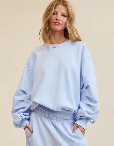 Aerie Jet Setter Crew Sweatshirt