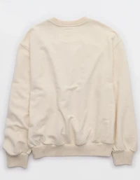 Aerie Jet Setter V Neck Sweatshirt