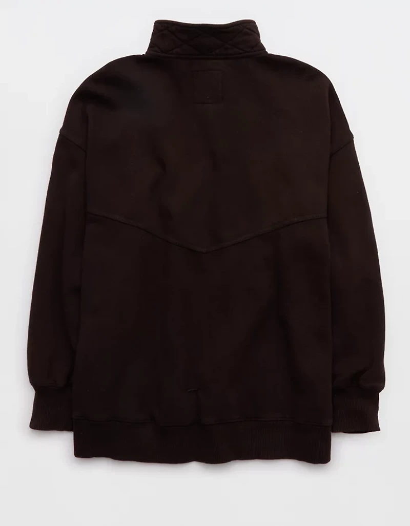 Aerie Quarter Zip Sweatshirt