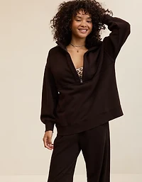 Aerie Quarter Zip Sweatshirt