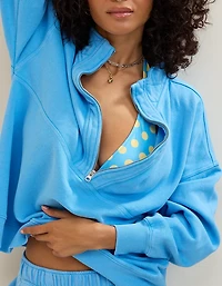 Aerie Quarter Zip Sweatshirt