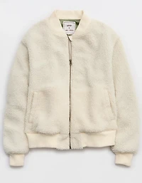 Aerie x Emily + Meritt Cozy Bomber Jacket