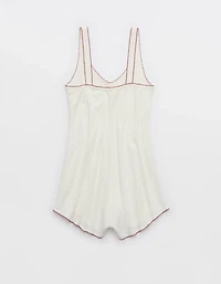 Aerie Off-Duty Pointelle Romper