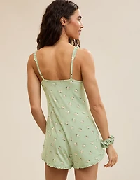 Aerie Real Soft Ruffle Romper