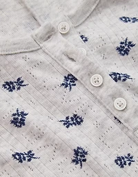 Aerie Off-Duty Pointelle Romper