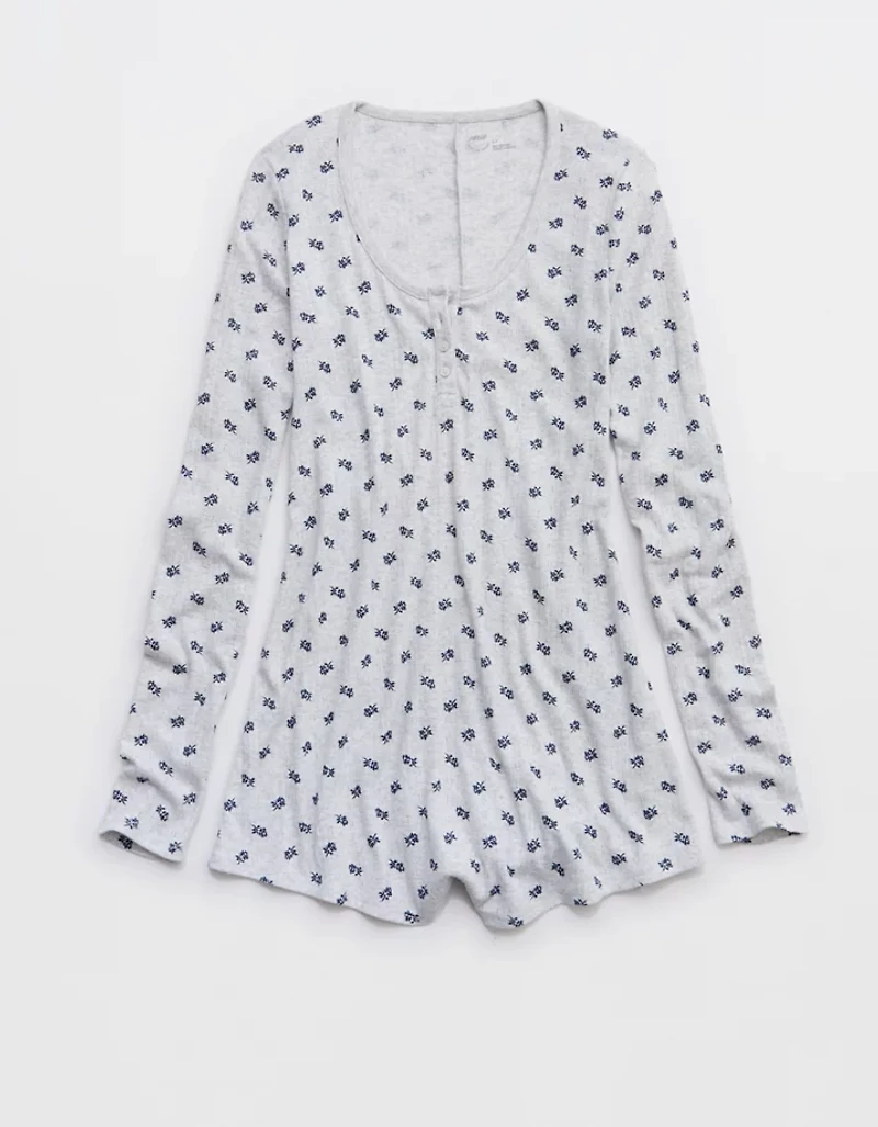 Aerie Off-Duty Pointelle Romper