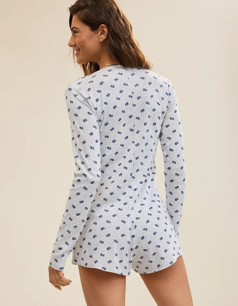 Aerie Off-Duty Pointelle Romper