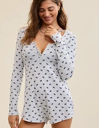 Aerie Off-Duty Pointelle Romper