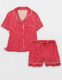 Aerie Real Soft® Piping PJ Set