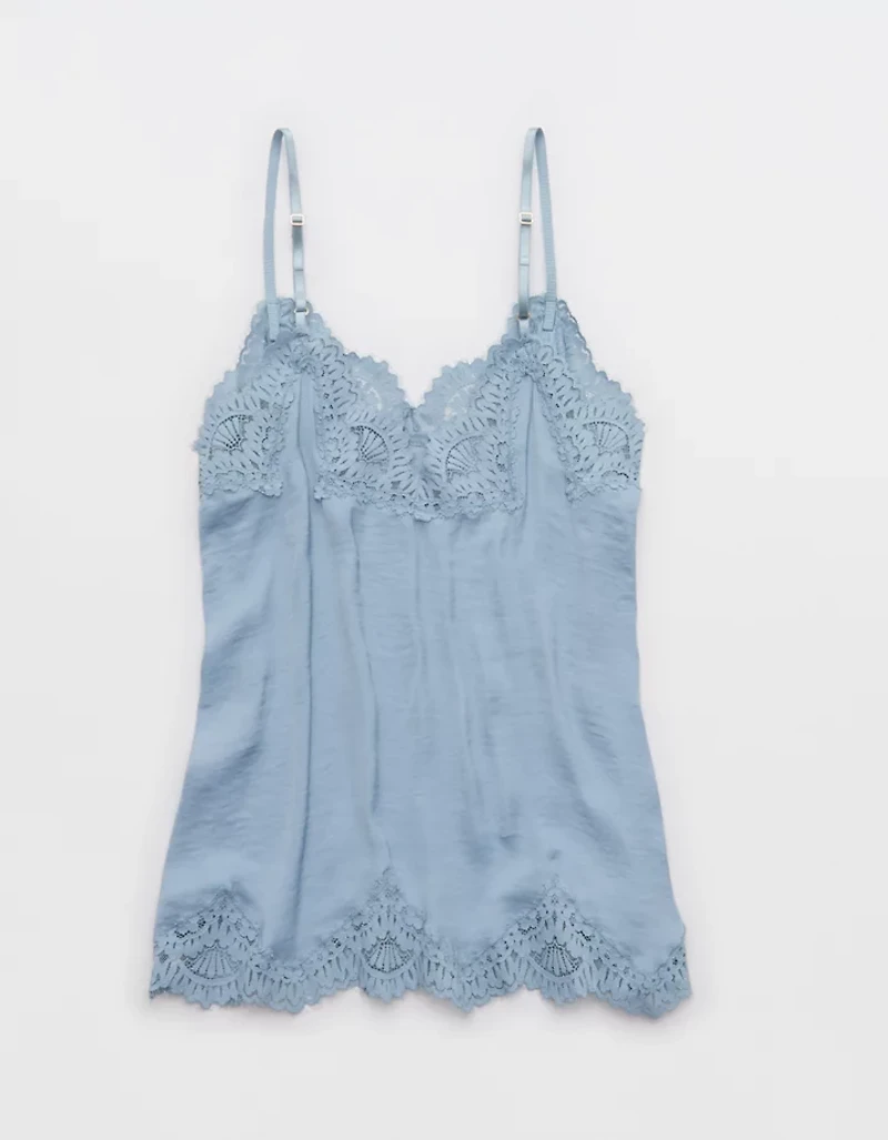 Aerie x Emily + Meritt Satin Lace Cami
