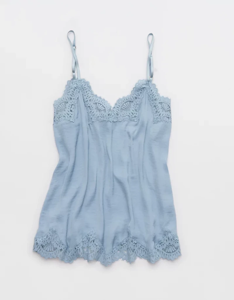 Aerie x Emily + Meritt Satin Lace Cami