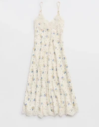 Aerie x Emily + Meritt Satin Slip Dress