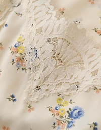 Aerie x Emily + Meritt Satin Slip Dress