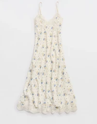 Aerie x Emily + Meritt Satin Slip Dress