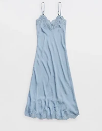 Aerie x Emily + Meritt Satin Slip Dress