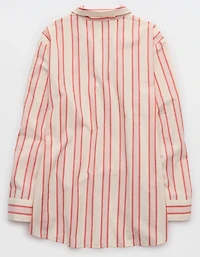 Aerie x Emily + Meritt Cotton Club Stripe Long Sleeve Top