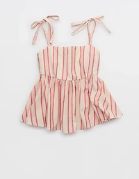 Aerie x Emily + Meritt Cotton Club Stripe Cami