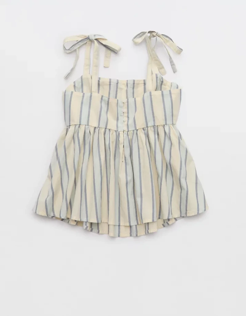 Aerie x Emily + Meritt Cotton Club Stripe Cami