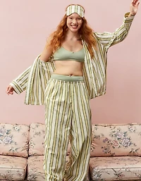 Aerie x Emily + Meritt Cotton Club Stripe Pant