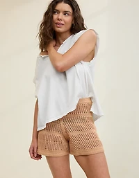 Aerie Crochet Short