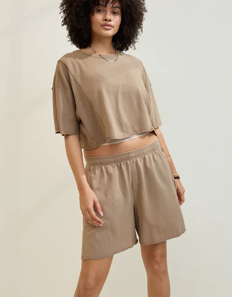 Aerie Let Loose Fleece Short