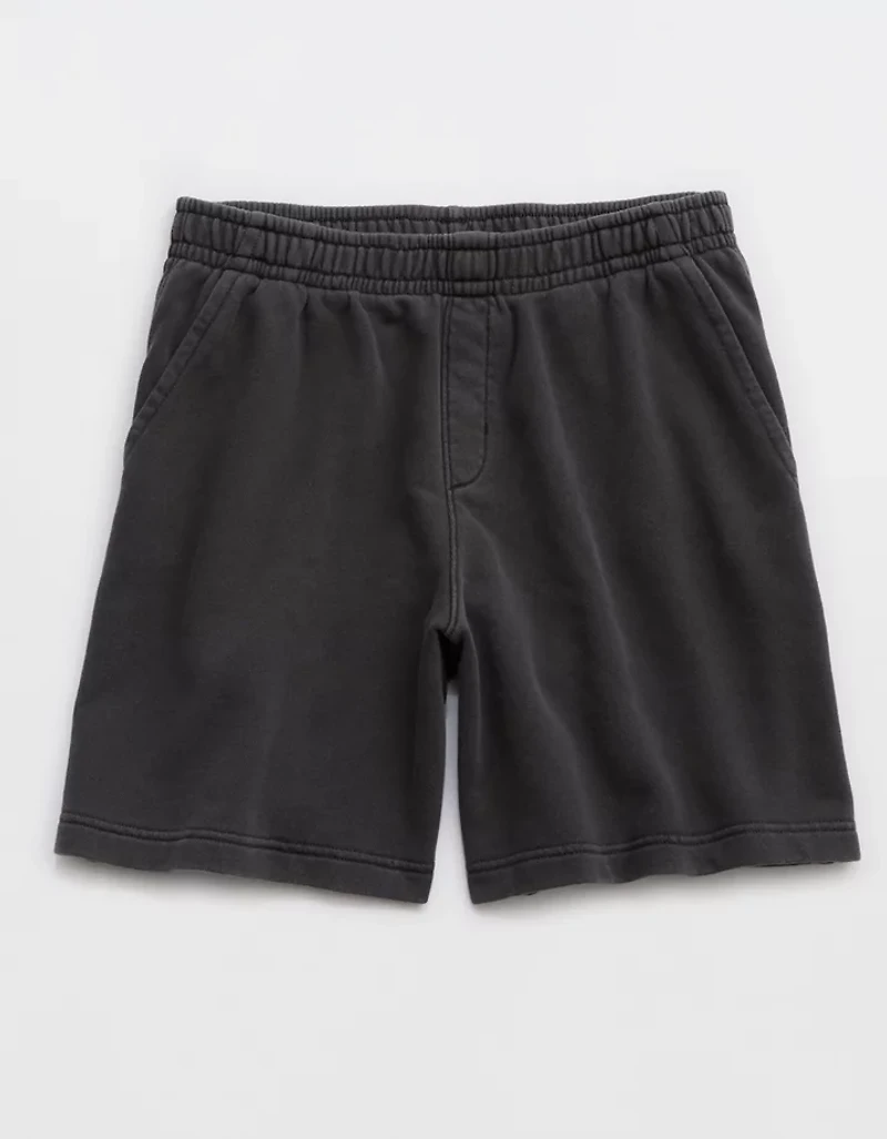 Aerie Long Fleece Short