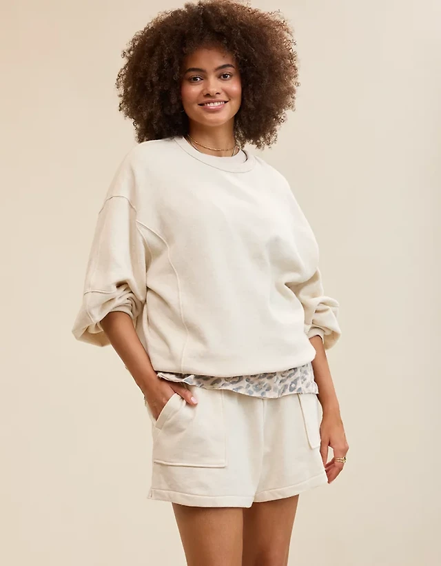 Aerie Go-To Fleece Short