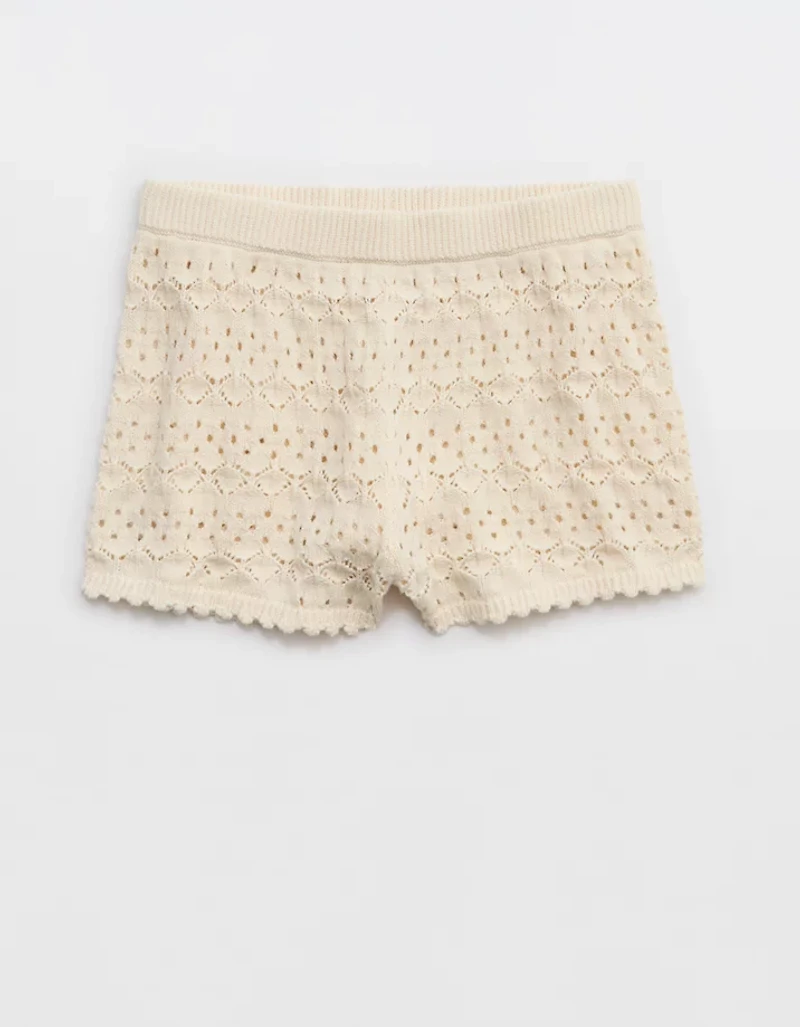 Aerie Crochet Short