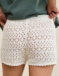 Aerie Crochet Short