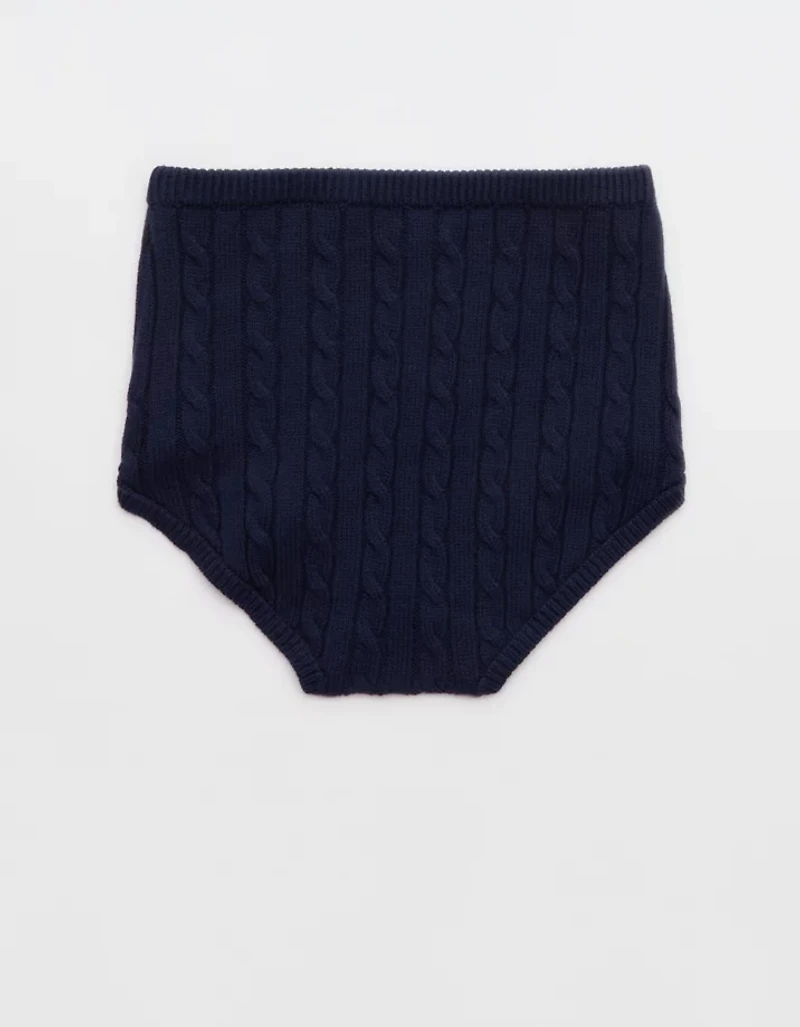 Aerie Cotton Cable Boybrief Short