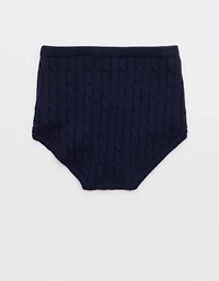 Aerie Cotton Cable Boybrief Short