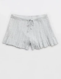 Aerie x Emily + Meritt Pointelle Sweater Short