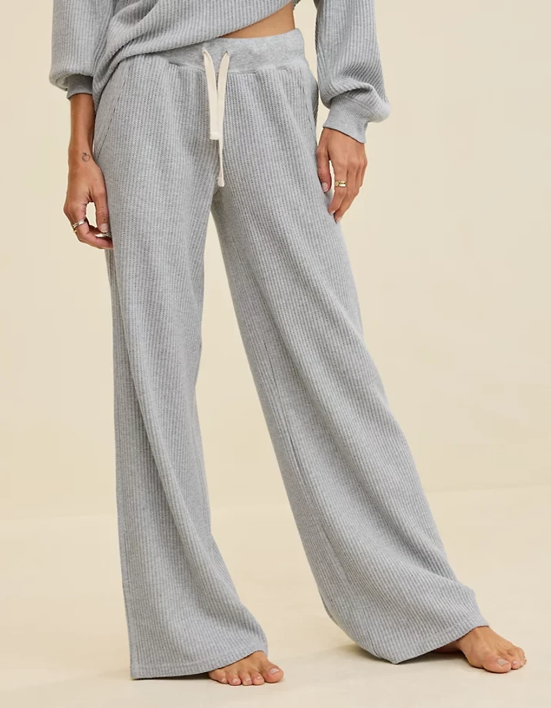 Aerie Waffle Trouser