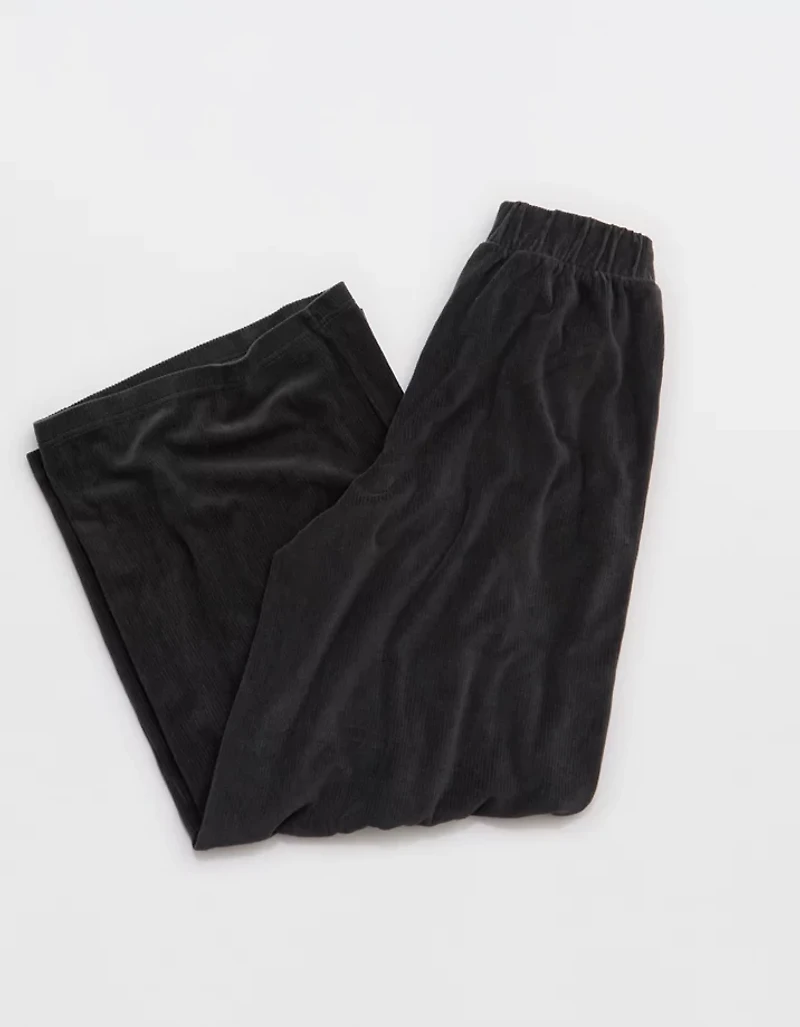 Aerie Velour Trouser