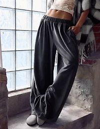 Aerie Velour Trouser