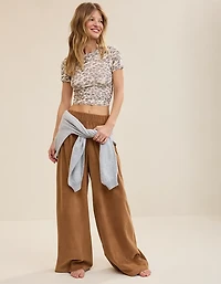 Aerie Velour Trouser