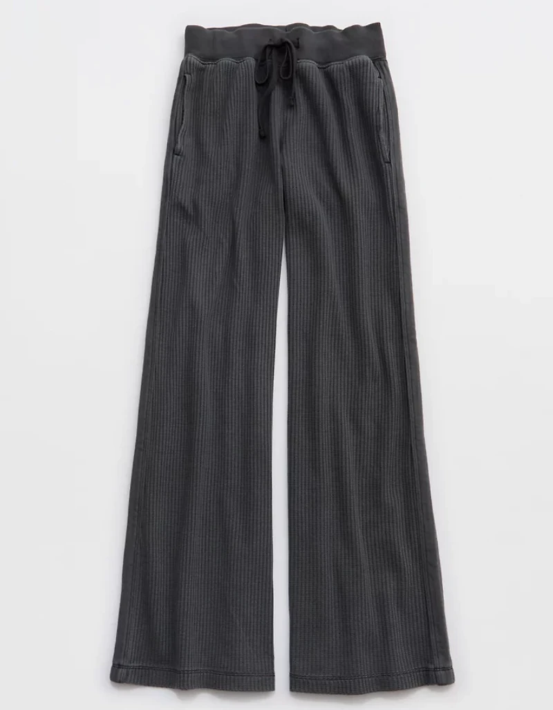Aerie Essential Waffle Trouser