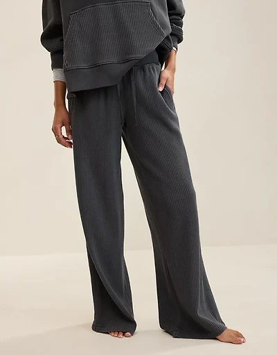 Aerie Essential Waffle Trouser