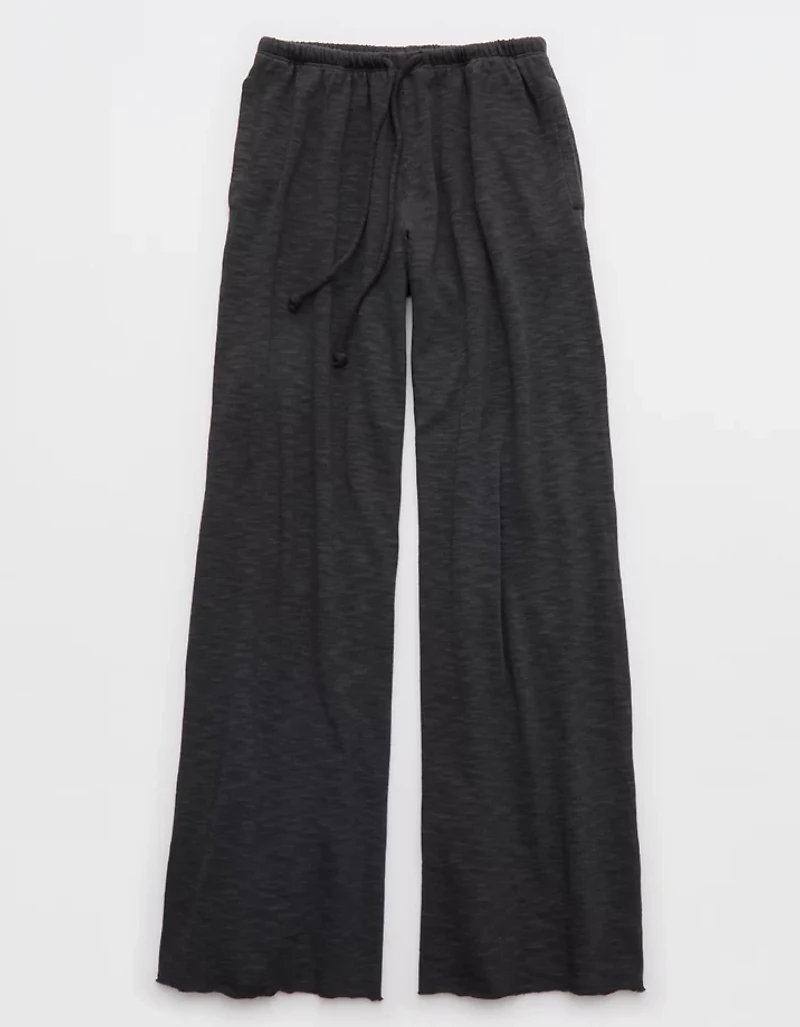 Aerie It's Casual Knit Slub Trouser