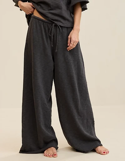 Aerie It's Casual Knit Slub Trouser
