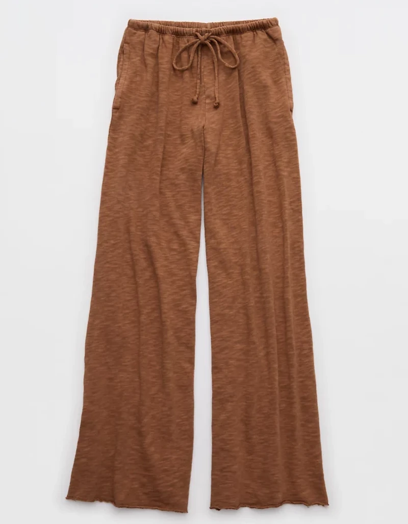 Aerie It's Casual Knit Slub Trouser